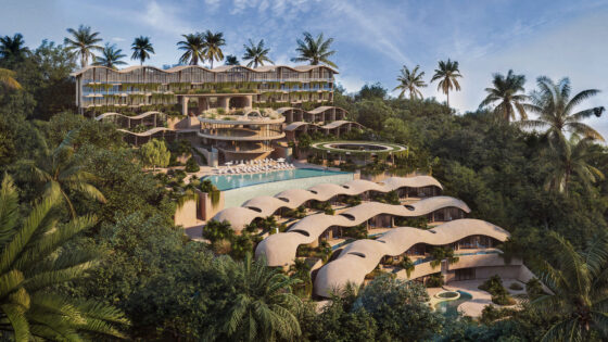 Aura Wellness Resort madártávlatból