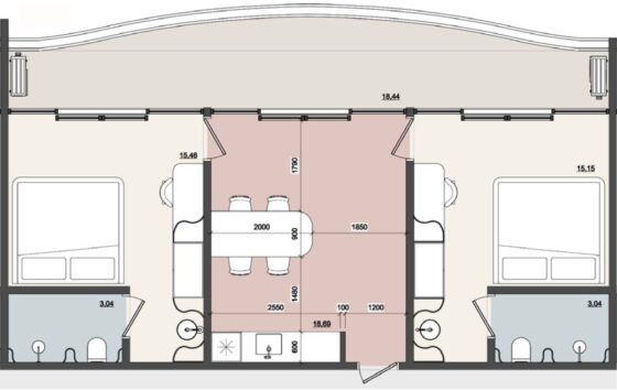 Haven Apartman alaprajz